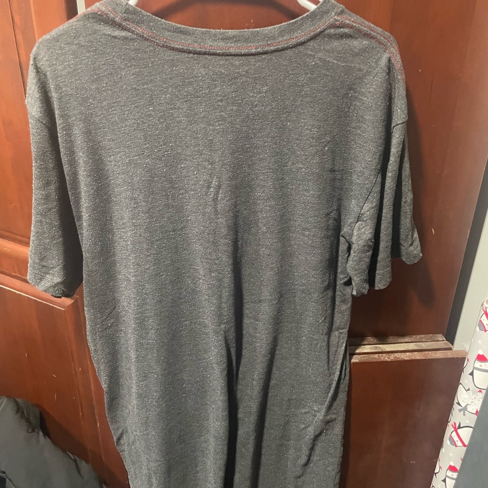 RVCA tee shirt, with some signs of wear.